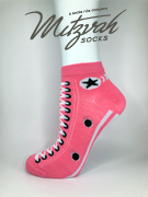 6 pairs Sneaker Socks Pink  Women's / Girls Socks Shoe Size 4-10